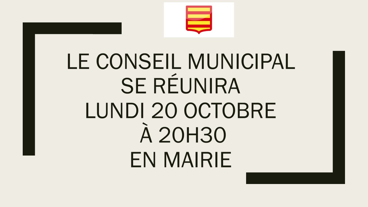 conseil municipal