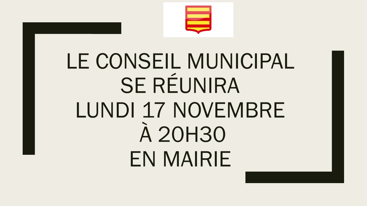 conseil municipal