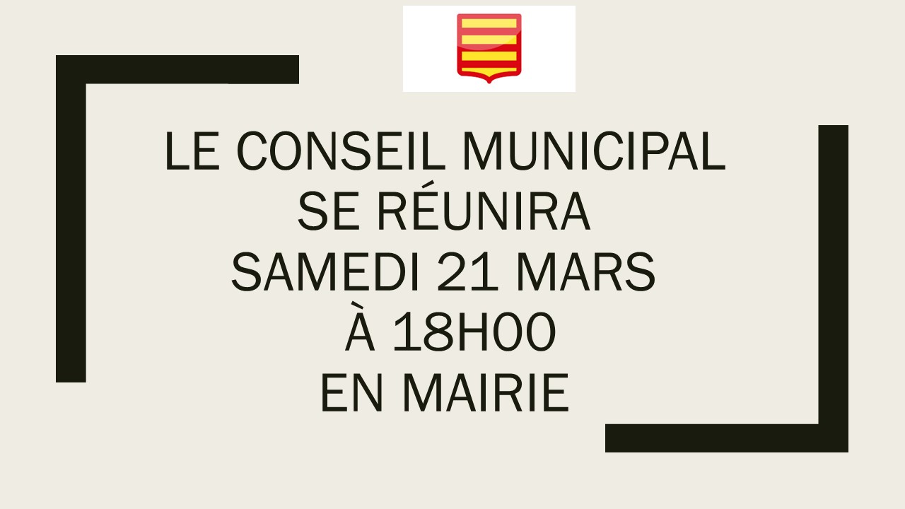 conseil municipal