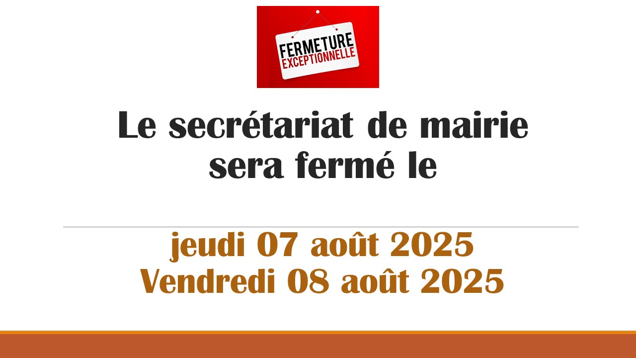 fermeture