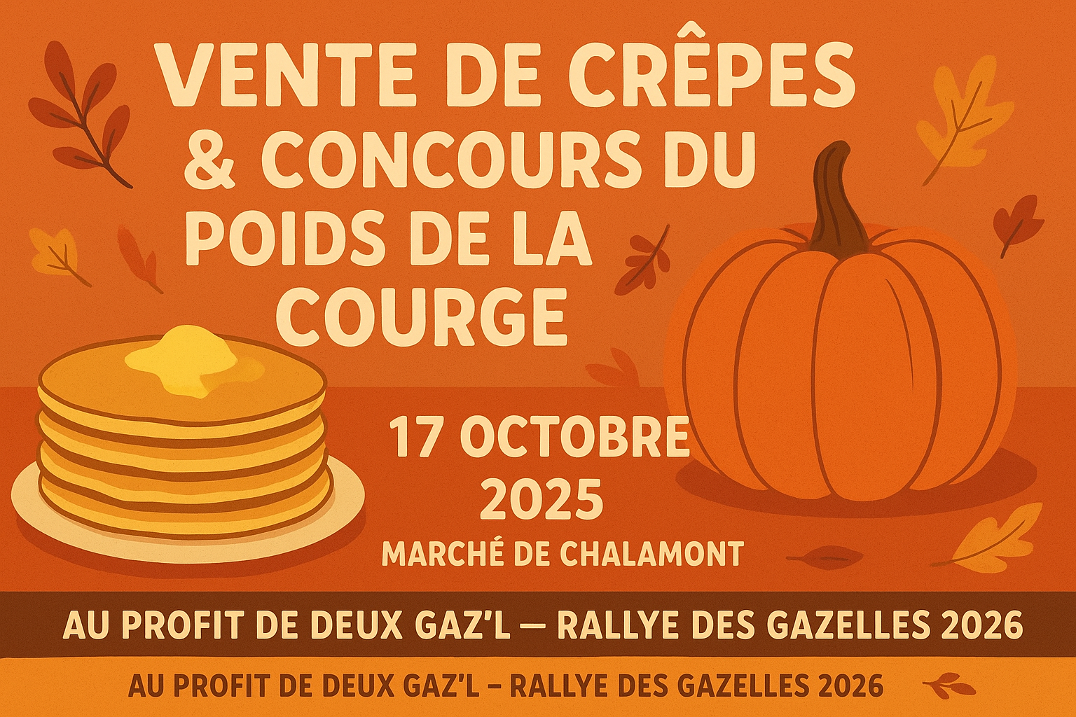 vente de crêpe